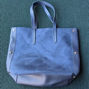 Elegant Navy Blue Tote Bag